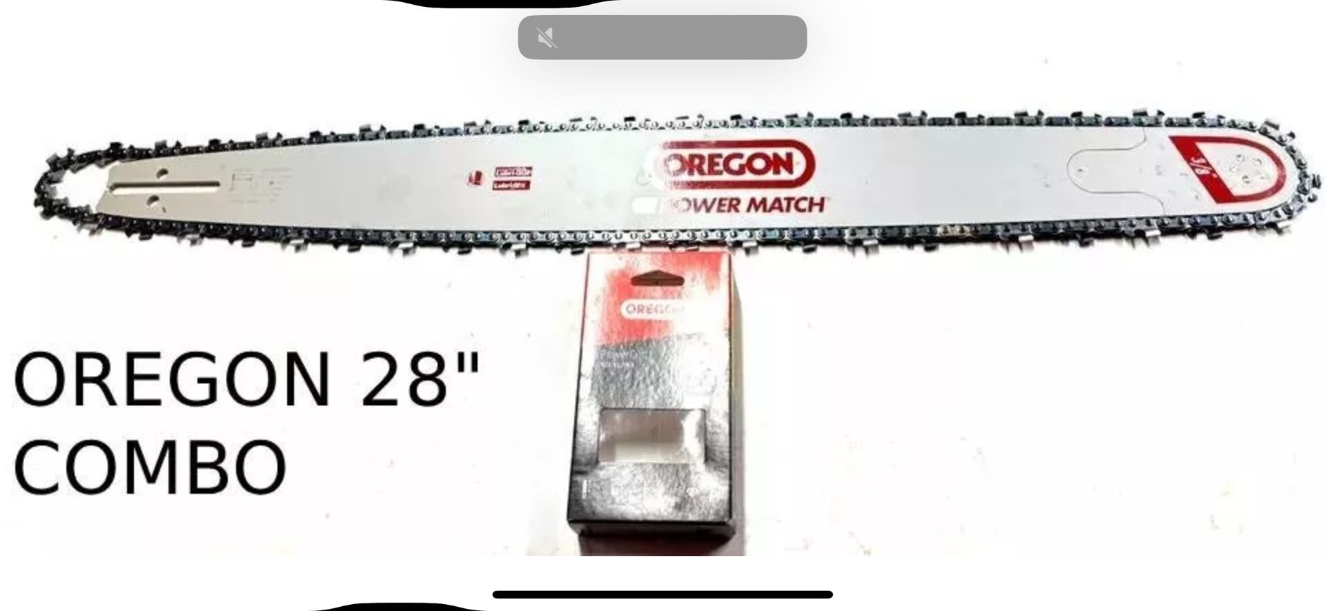 Husqvarna Chainsaw bar 28” Oregon Husky bar Chain