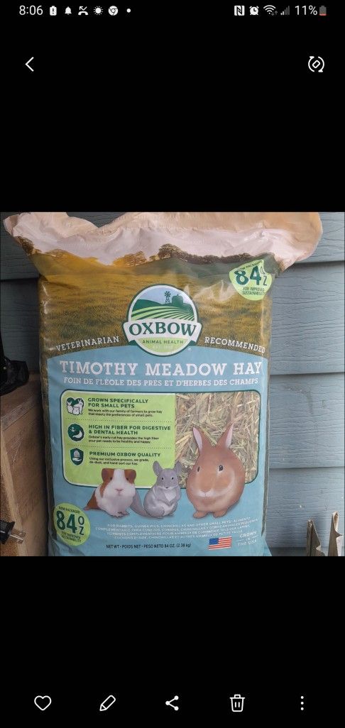 Oxbow Meadow Hay