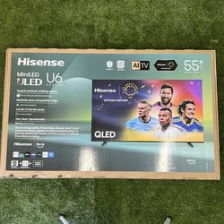 Hisense 55’’ U6 Series Mini-LED QLED Smart TV