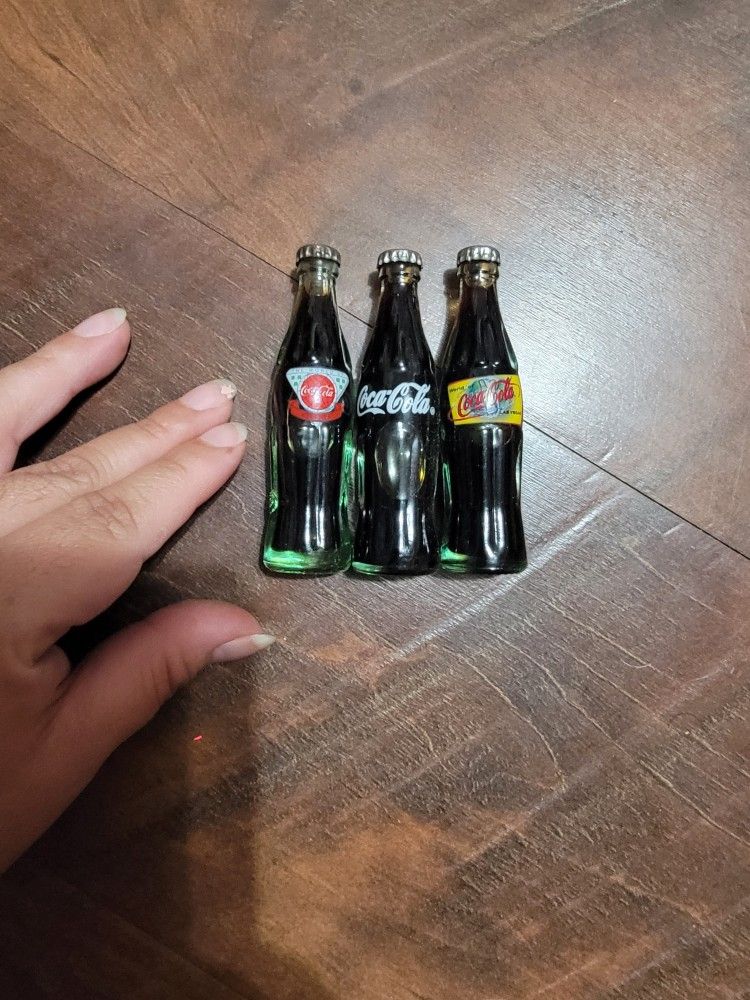 Vintage Mini Coke Bottles