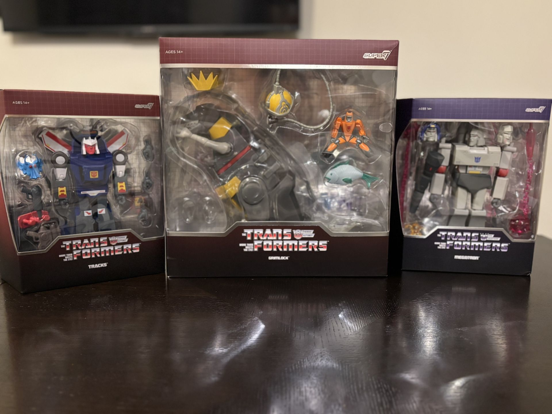 Super 7 transformers Lot 
