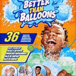 New!;BETTER THAN BALLOONS,  36 WATER PODS. EASY TO FILL. FUN FOR EVERYONE. I HAVE A LOT👍👍 SEE PHOTOS. CASH, PICKUP ONLY