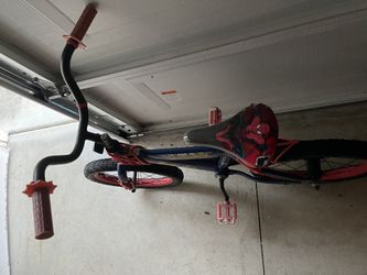 Boys Spiderman Bike  $25 Just Needs Cleaning  