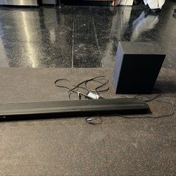Samsung Subwoofer and Soundbar