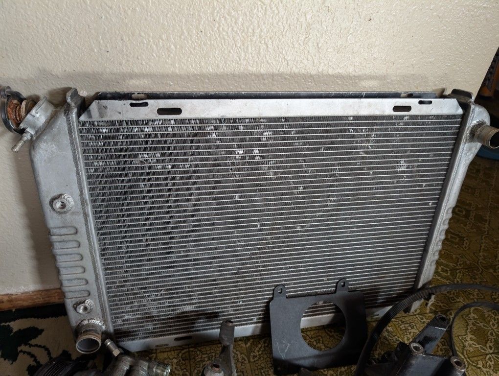 Fox Body 3 Core Aluminum Radiator