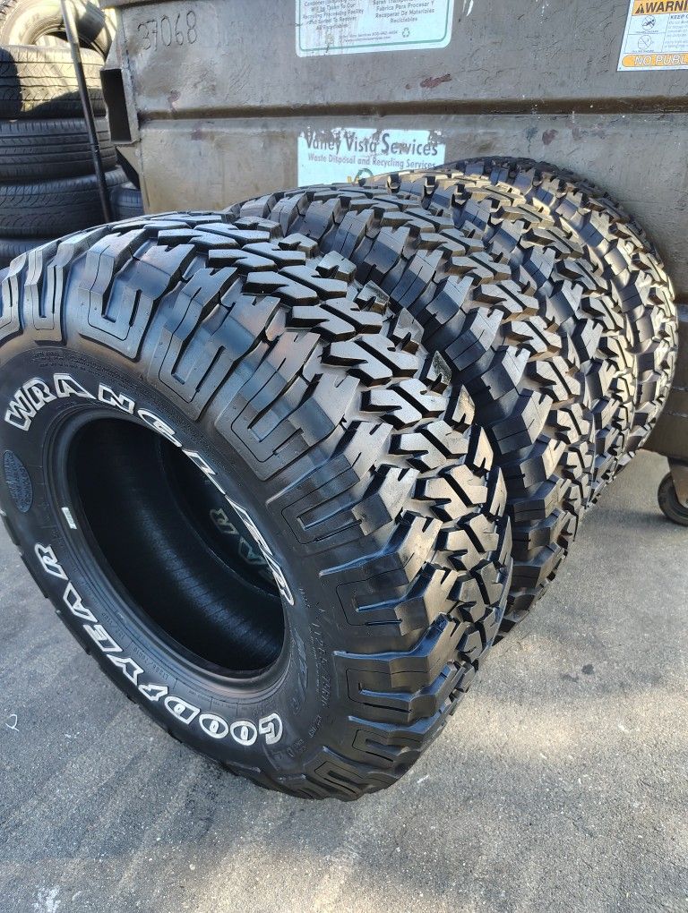 Set De llantas 99% De Vida Todo Terreno Goodyear Wrangler MT R LT 285/75/R/16