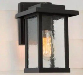 LNC Black  Wall Lantern Sconce Light