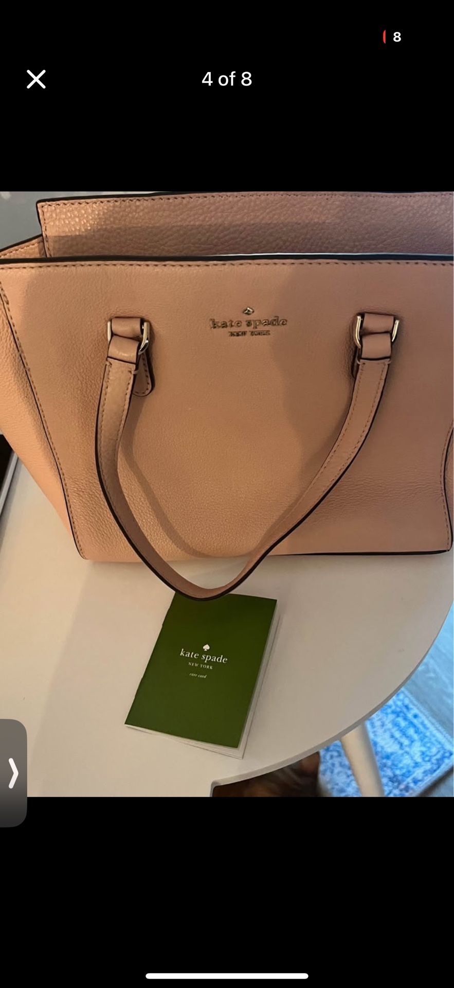 KATE SPADE “Jackson” Medium Satchel Handbag