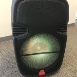 15 Inch Rechargeable Bluetooth Speaker/aux/fm/USB And SD Port/microphone For Karaoke/brand New!!