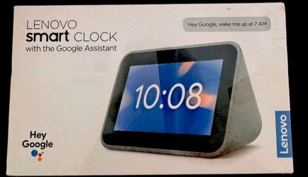 Lenovo Smart Clock Google assistant