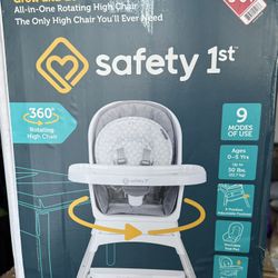 Safety 1st all-in-one rotating high chair (BRAND NEW!!)