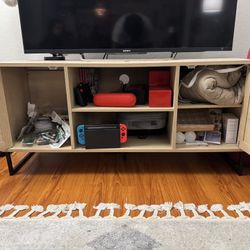 Wood TV Media Console