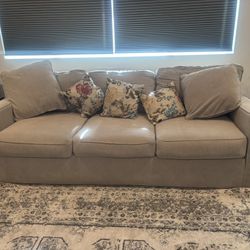 Macy’s Sofa Set With Cushions 
