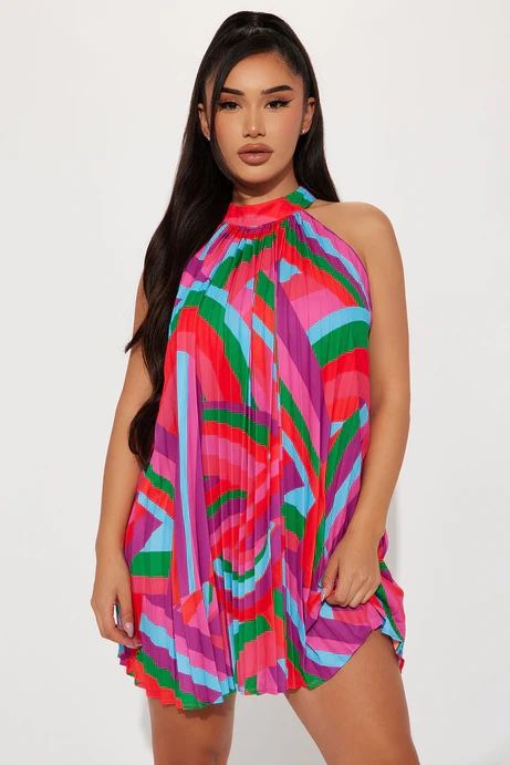 Fashion Nova Mini Dress / Colorful Dress