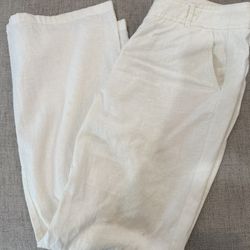 U2 Women's White and Cream Trousers