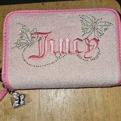 Juicy Pink Butterfly Wallet