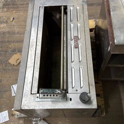 Oven (gas) Stainless Steel & Rolling Stainless Steel Table 