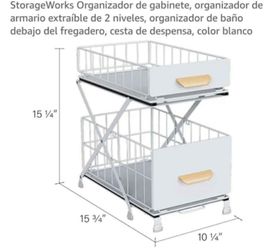 ORGANIZADOR 2 Niveles METALICO