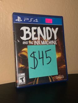 PlayStation video game ps5 Bendy and the Ink Machine PS4