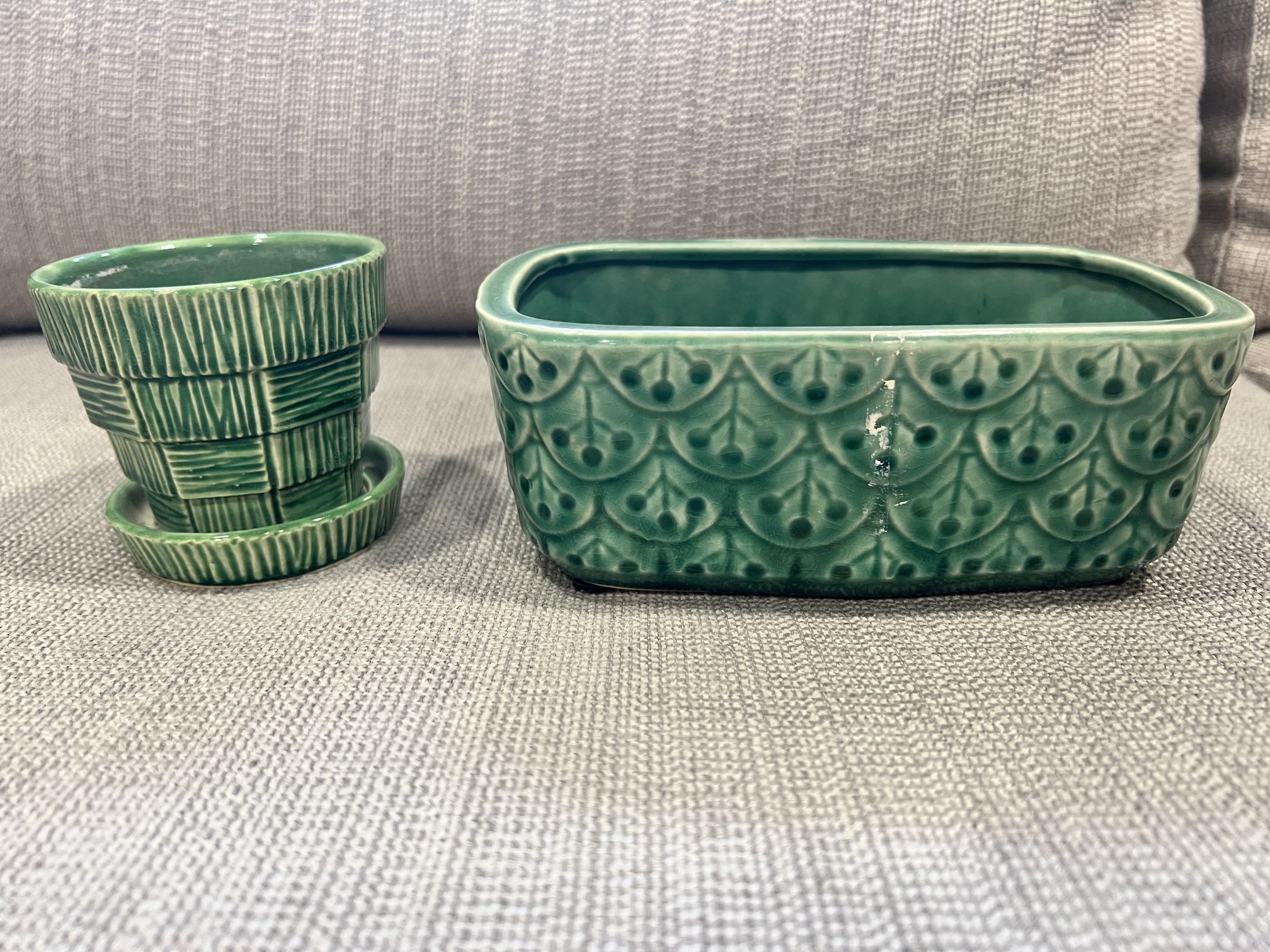 Vintage 1950’s McCoy Art Deco Pottery USA