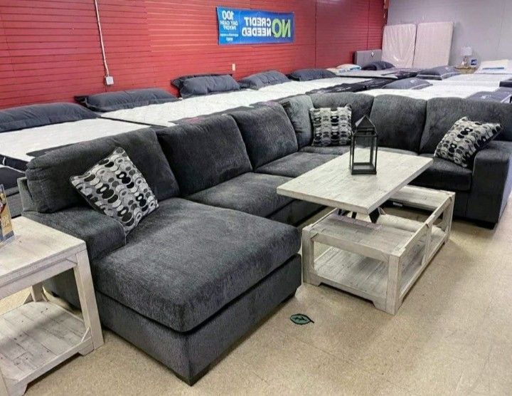 U SHAPED SECTIONAL COUCH SAME DAY DELIVERY By ASHLEY