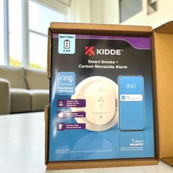 KIDDE Smart Smoke / Carbon Monoxide Alarm (contact info removed)0 With Ring Alexa New