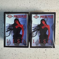 2026 ESCO X LISA Press Play Trading Cards Blaster Box 40 Cards 4 Foils Sealed