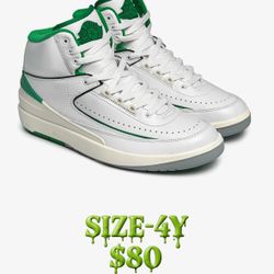 Air Jordan 2 Retro (Lucky Green)