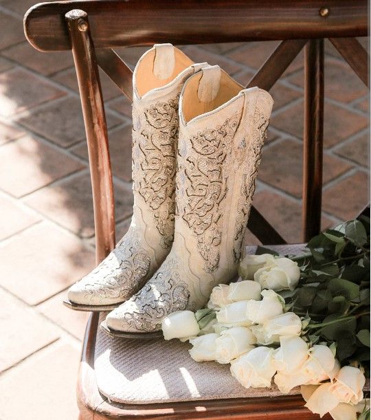 Size 8 Corral Wedding Boots