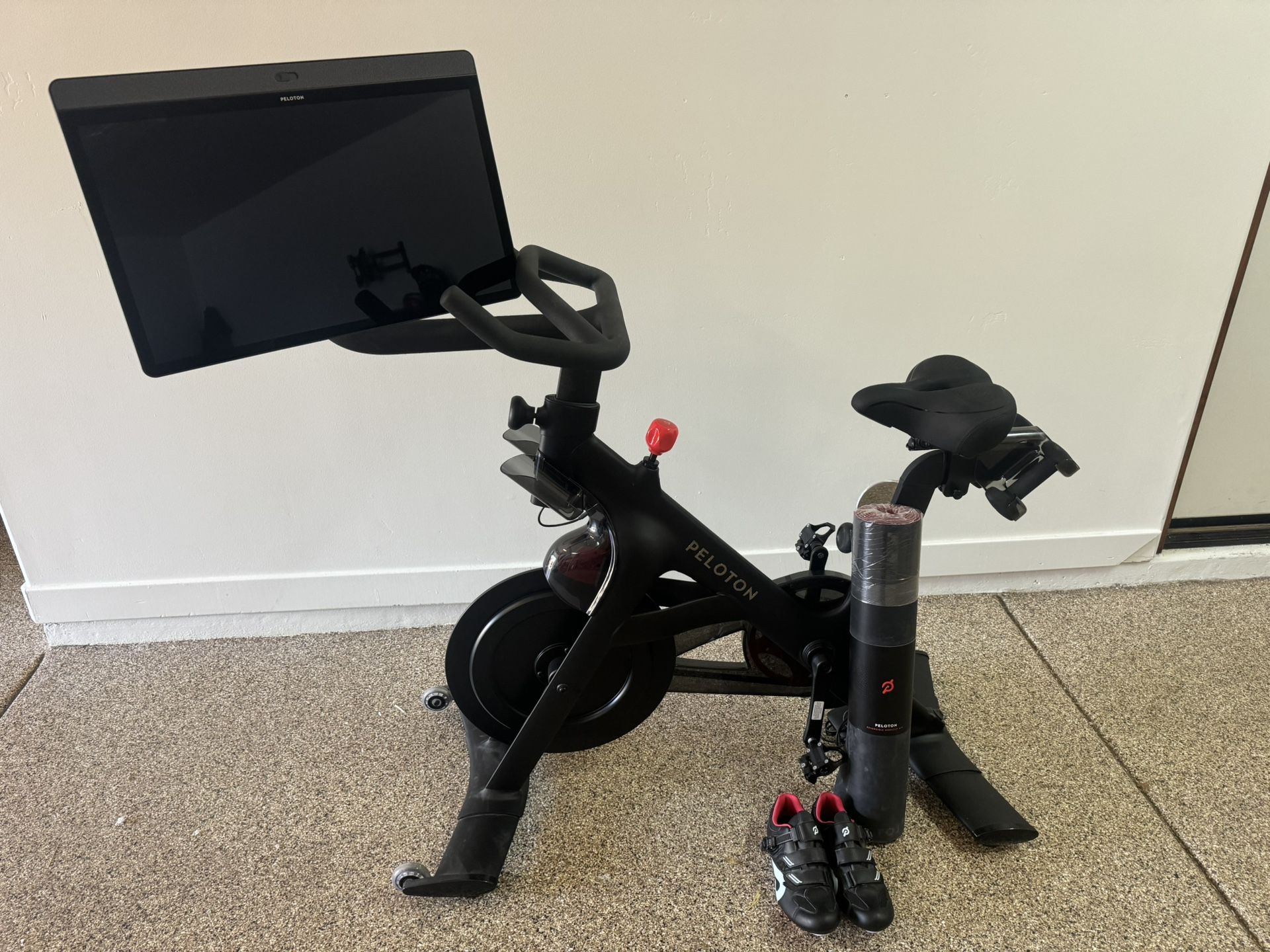 Peloton Bike+ Plus With Shoes , 3lb Dumbbells & Mat