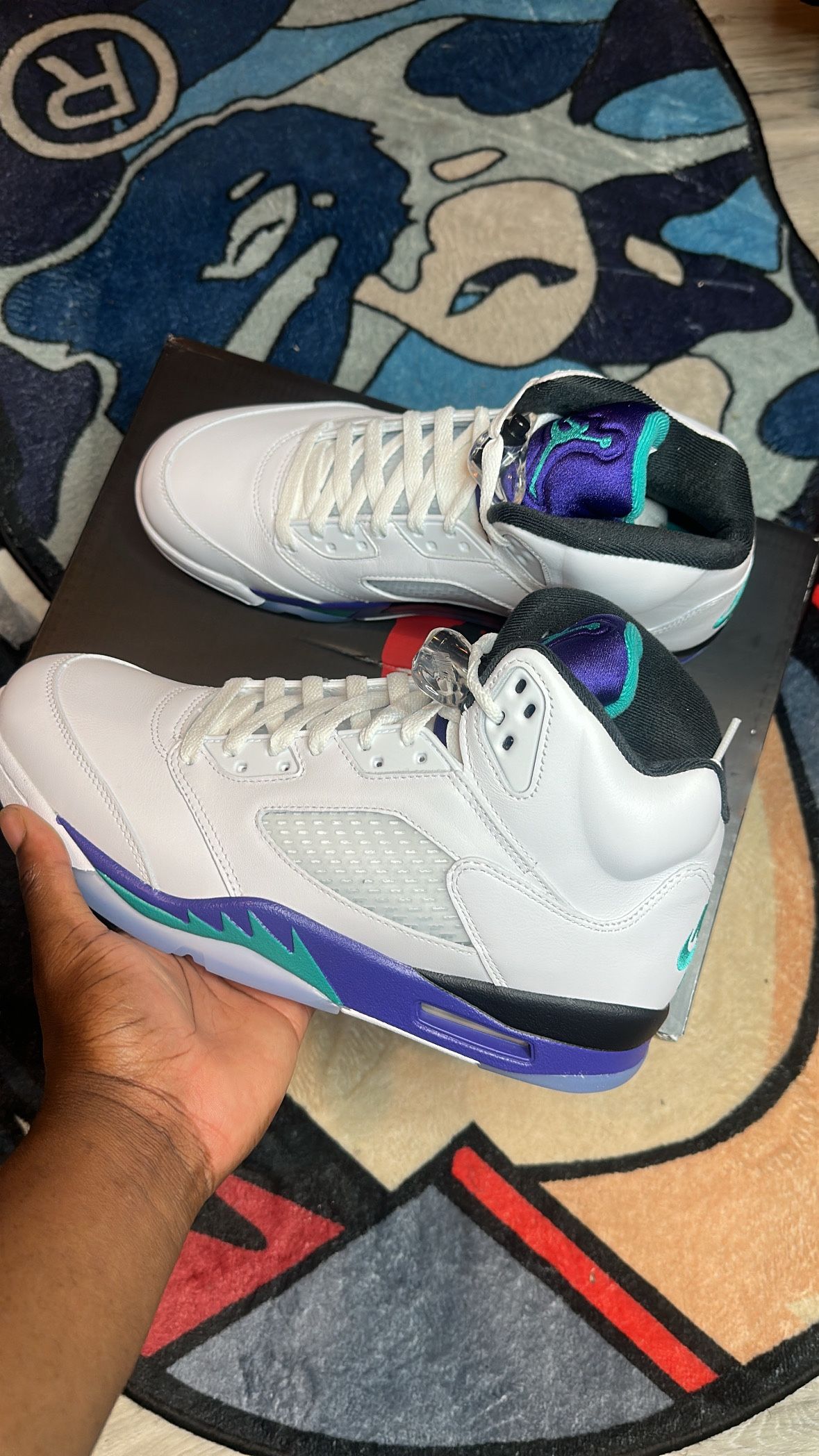 Jordan 5 Grape Size 14 Men’s