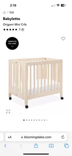 Babyletto origami Mini Crib