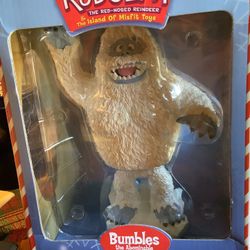 Bumbles the Abominable Snowman bobblehead mint condition the island of misfit toy collection 