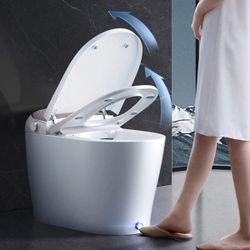 EPLO Smart Toilet Auto Open/Close,Built in Tank Bidet Toilet