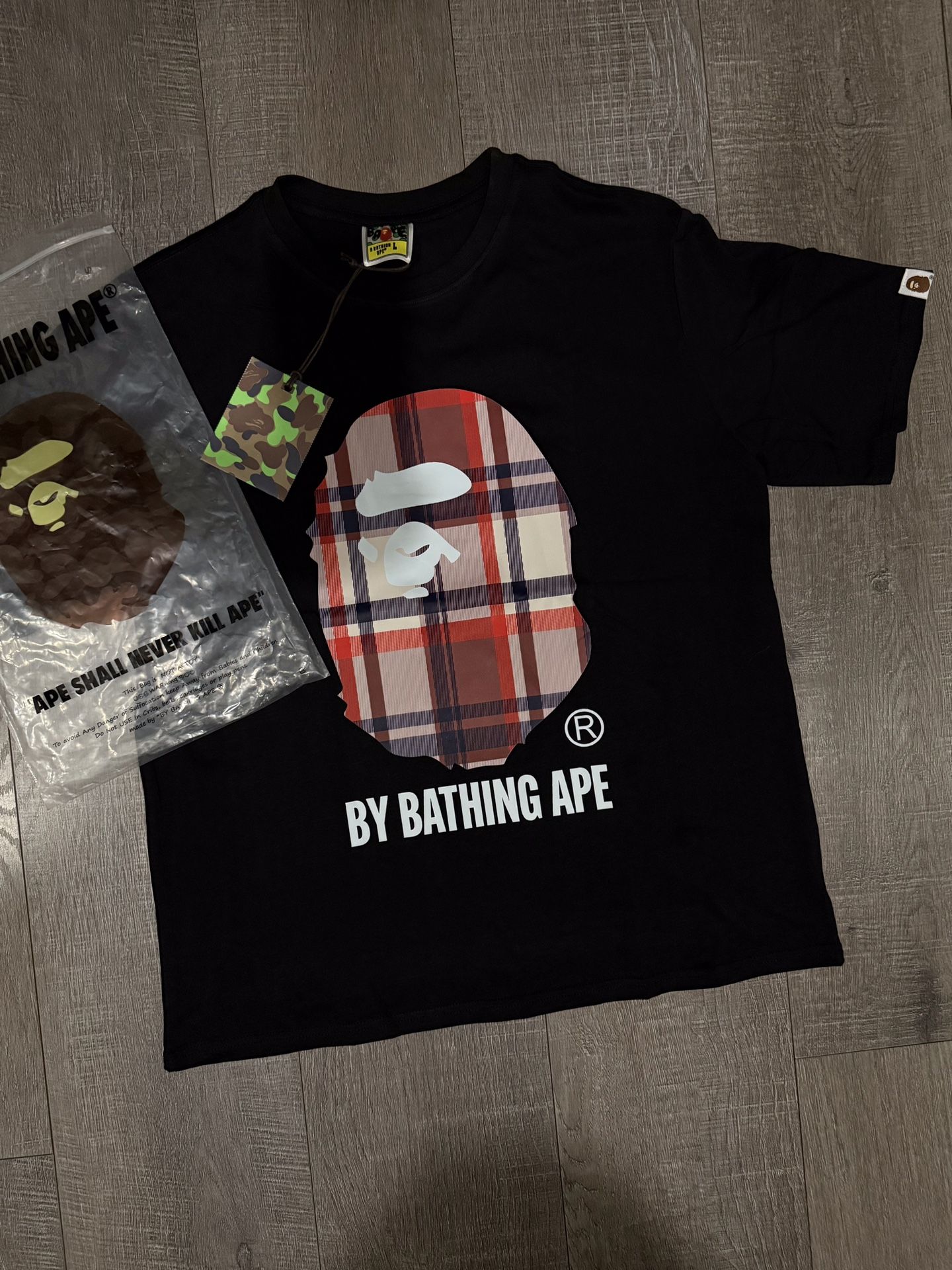 Bape T Shirt Size L
