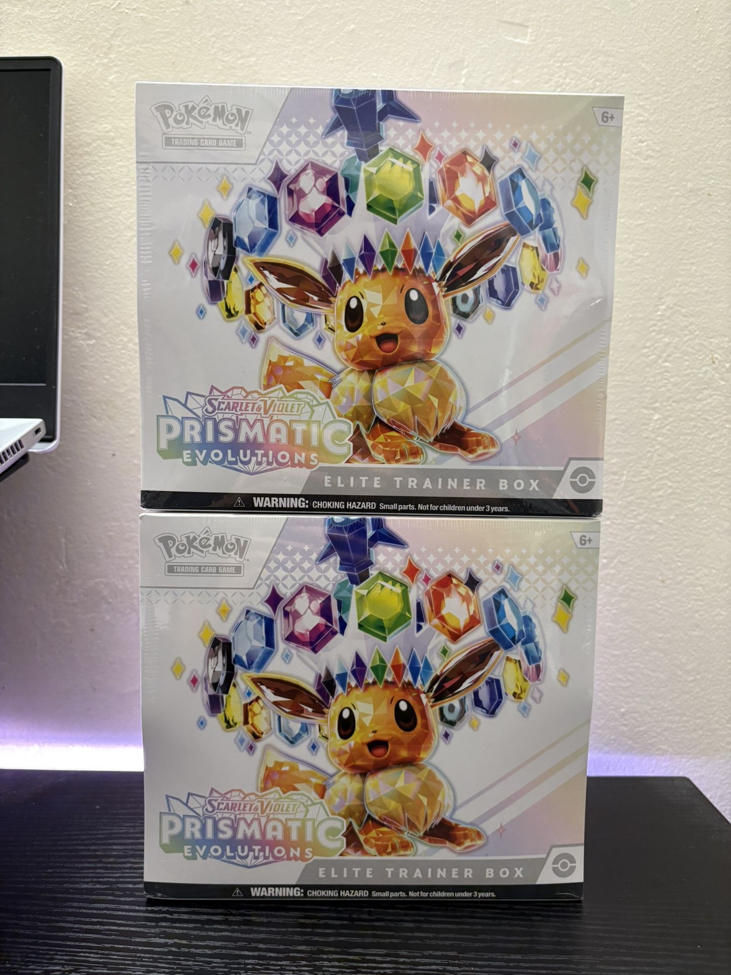 Pokémon Prismatic Evolutions PE ETB SEALED