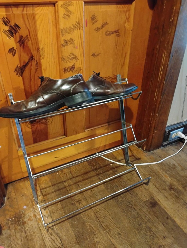 Shoe Rack Two Racks Screw In To Door Or Wall ten A Pice