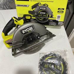 ONE+ HP 18V Brushless Cordless 7-1/4 in. Circular Saw (Tool Only)