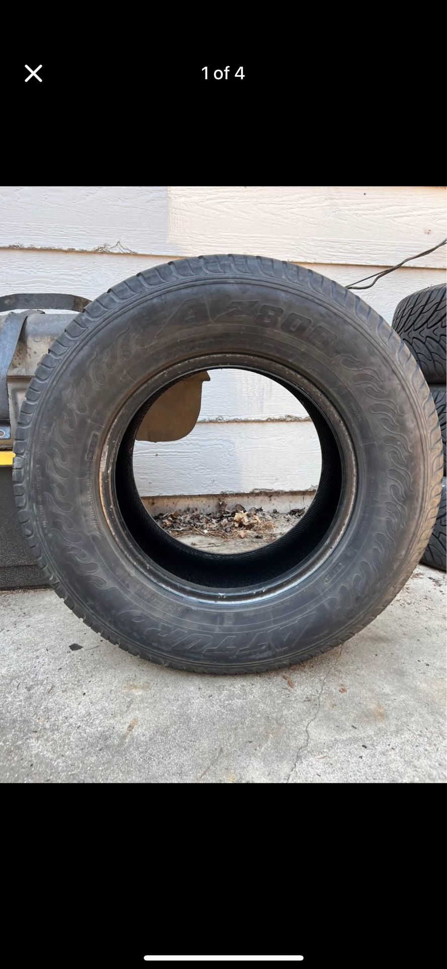 Tires, Atturo AZ800 275/60R15 107H, set of 4