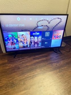 43”LG webOS 4K 2160p UHD Smart tv Model 43UH6030