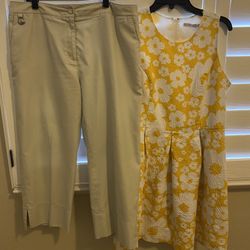 Women’s Dress Size 16 & Golf Pants - Size 12