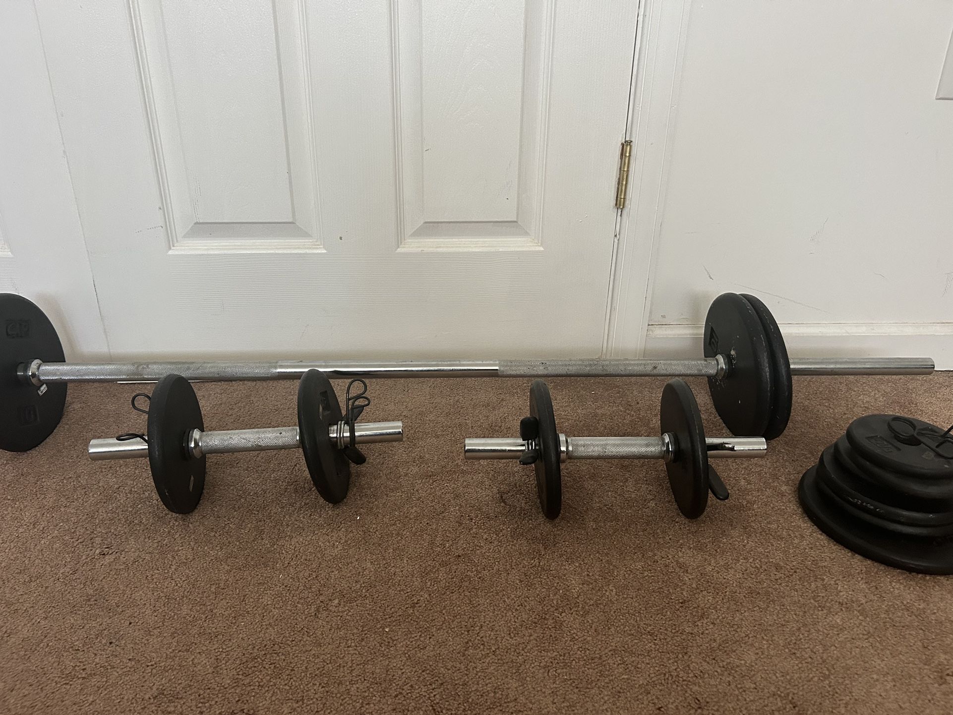 Barbells + Additional Weights