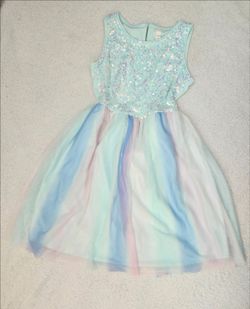 ✅️ Girls Sequin Unicorn Theme Dress• Size XL (14-16)• Great Condition• $12firm