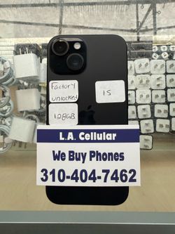 15 128  Black Unlocked (ON SALE)