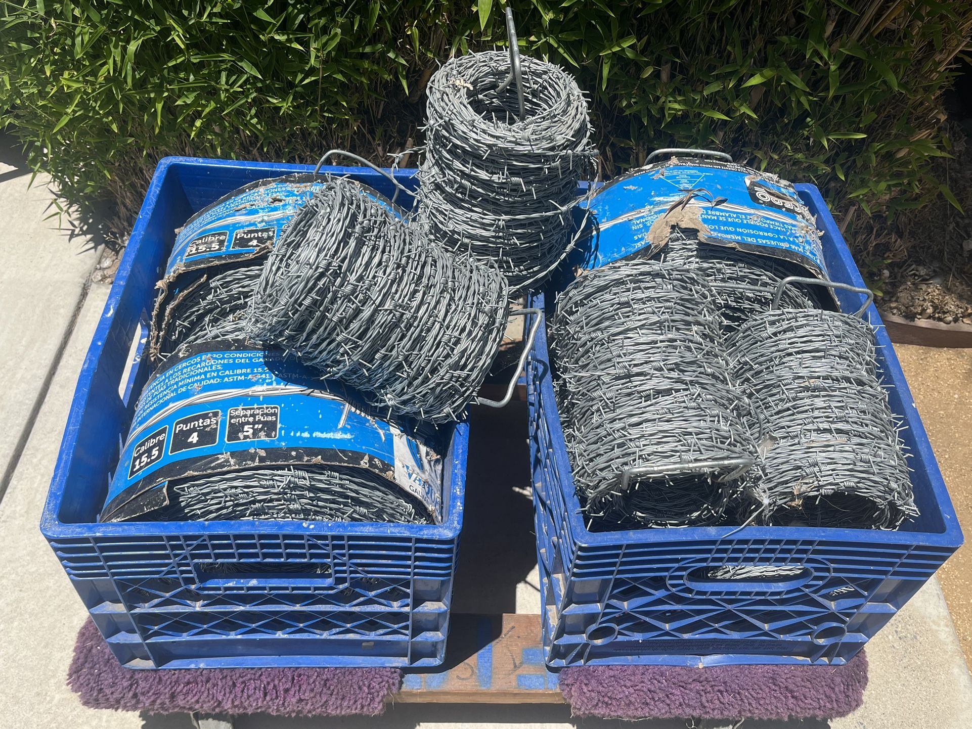 Galvanized Barbed Wire
