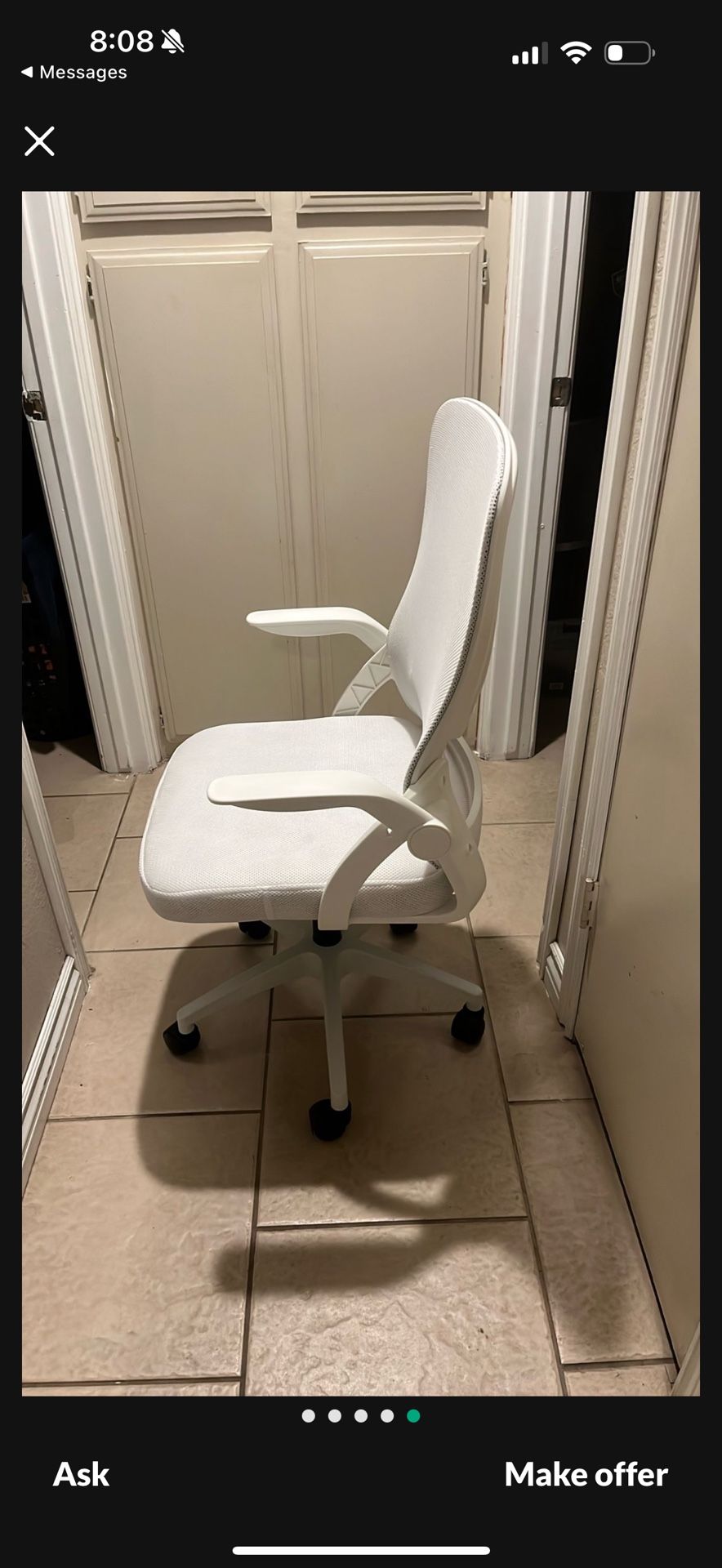 White Office Chair