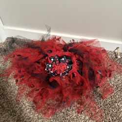 Like New Size 5 small girls Ladybug dress up Tutu!