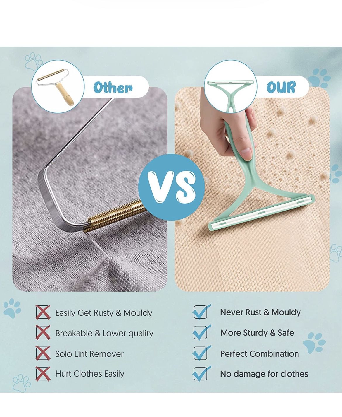 Cleaner Pro Pet Hair Remover for Couch
