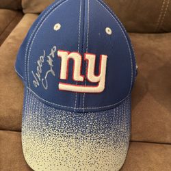New York Giants Victor Cruz Signed Hat