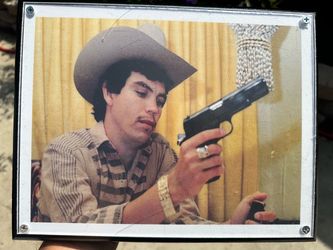 For sale wall plaque of Chalino Sanchez